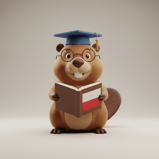 Scholar Beaver Mascot